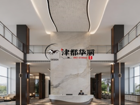 銀川工裝裝修公司|銀川公園華府售樓營銷中心設計裝修新理念
